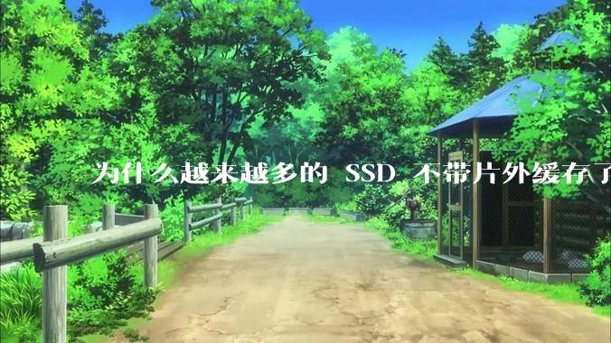 为什么越来越多的 SSD 不带片外缓存了？