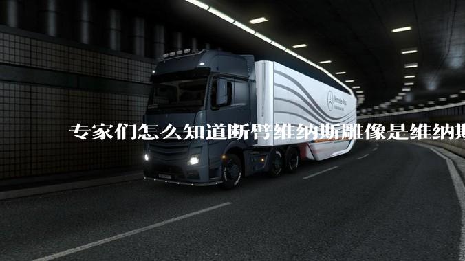 专家们怎么知道断臂维纳斯雕像是维纳斯而不是其他女神？甚至连创作者都知道？